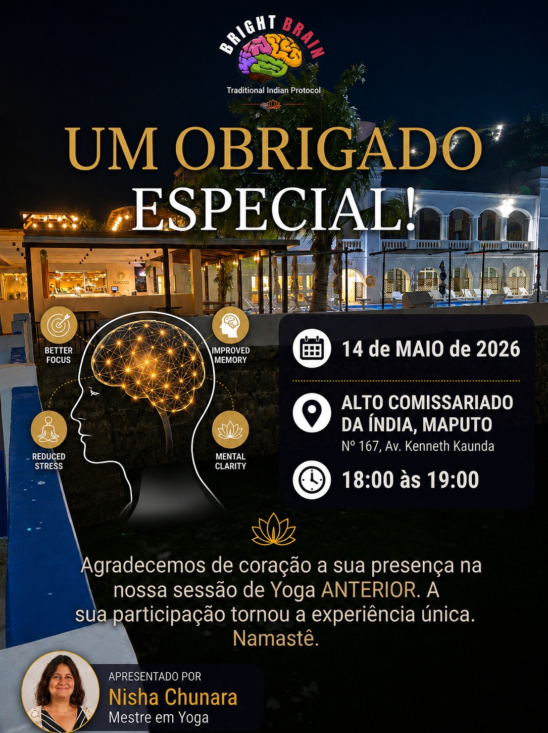 Um Obrigado Especial